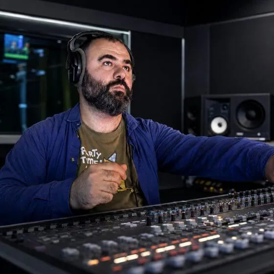 Rooney, Co-founder, Live Sound Director and Broadcast Engineer